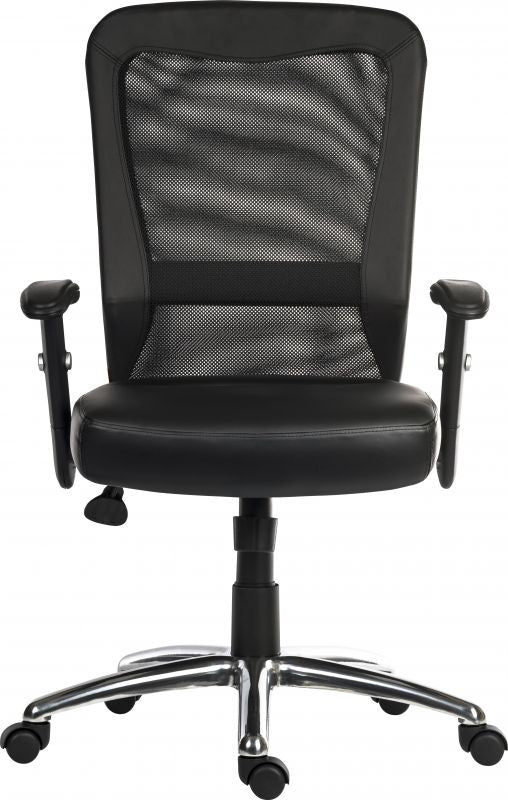 Mesh & Leather Executive Chair - BREEZE